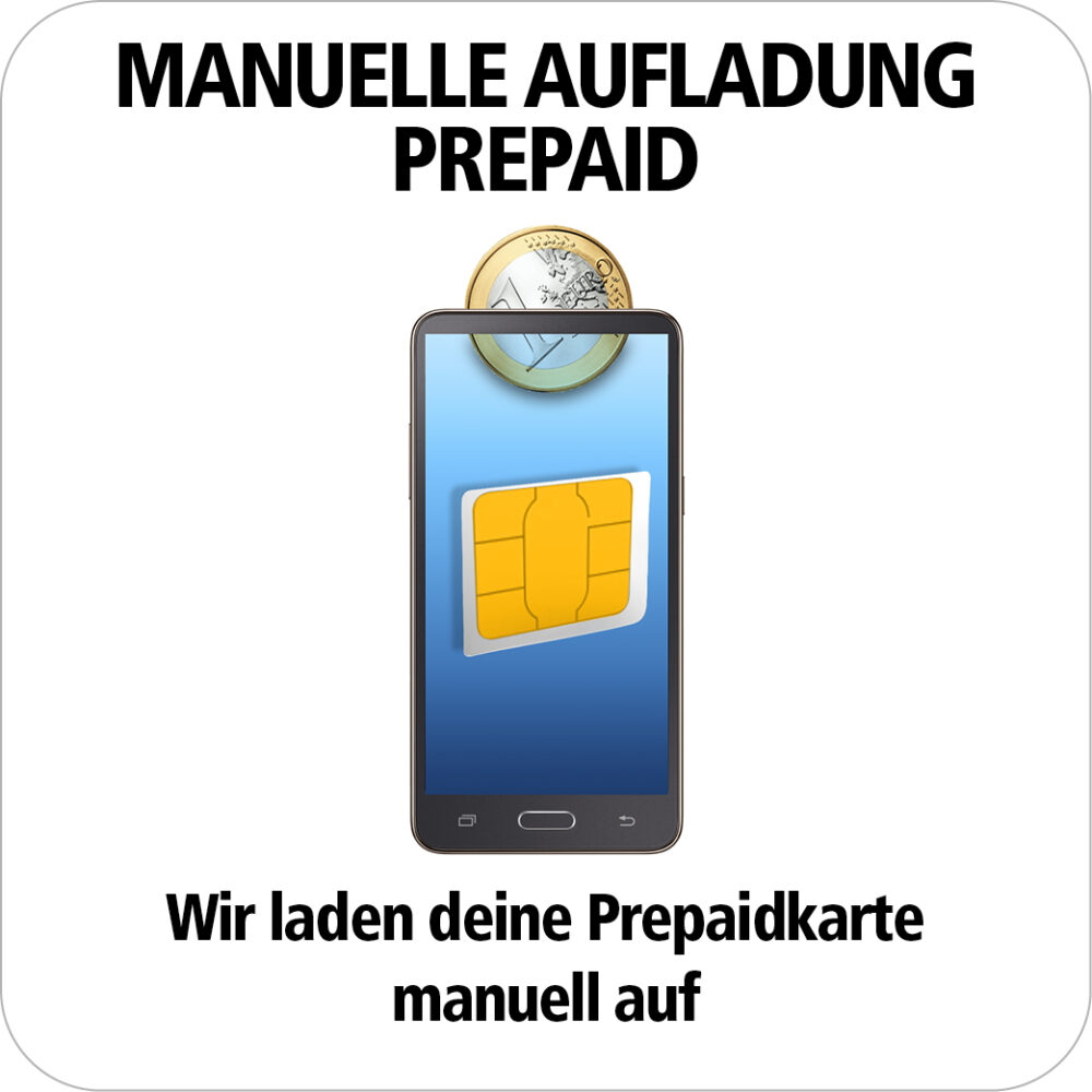 Aufladung Prepaid Karte sicher und einfach